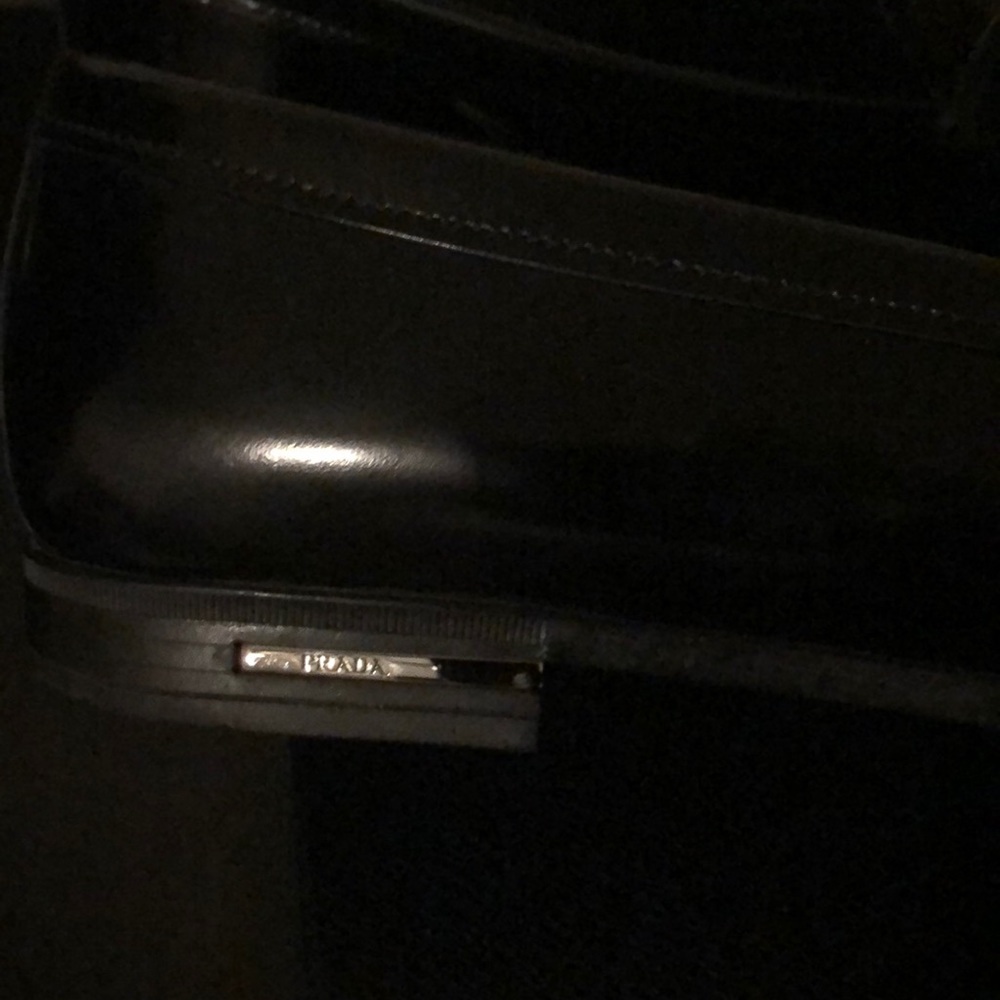 Prada slip on above fair condition
